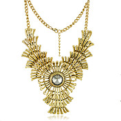 Gorgeous Rhinestone Alloy Platinum Necklace (More Colors)