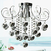 Modern Crystal Chandeliers with 3 Lights