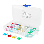 Blade Fuses Set for Car Vehicle (50-Piece/Pack/Size S)