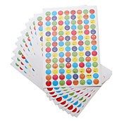 Smiley Face Pattern Stickers (Random Colors, 1-Piece)