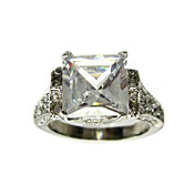 großen Zirkonia Damenmode Ring (weitere Farben)