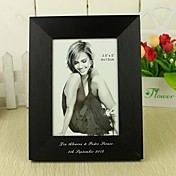Personalized Black Aluminum Photo Frame
