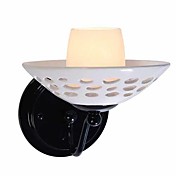 60W Artistic Ceramic Wall Light Mesh Design