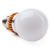 e27 3w 270lm 6000-6500k branco natural liderada lâmpada de bola (85-265V)
