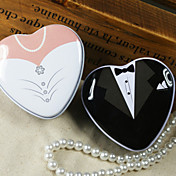 "Dressed To The Nines" Classic Bride & Groom Favor Tin (Set of 12)
