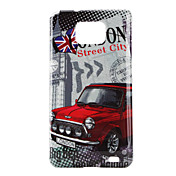 Red Car Pattern Hard Case for Samsung Galaxy S2 I9100