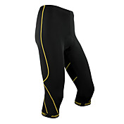 santic-menns Coolmax materiale sykle 3/4 shorts rød spor