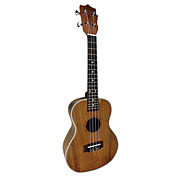 mejor - (uk-3) sapele ukelele tenor con funda / cadena / selecciones