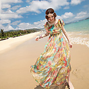 Lady Charming Chiffon Long Beach Dress