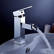Contemporary Brass Bidet Faucet - Chrome Finish