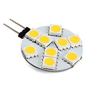 G4 1.3W 9x5050 SMD 100LM Warm White LED Bulb (12V)