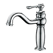 Classic Solid Brass Bathroom Sink Faucet (More Finish Option)