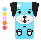 Puppy Silicone Case for iPhone 4 and 4S (Assorted Colors)