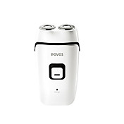 220-240V Dual Head Rechargeable Electric Rotary Shaver with Built-in AC Plug POVOS PQ3100