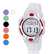 Frauen-Multi-Funktions-und wasserdicht PU digitale automatische Armbanduhr (Farbe sortiert)