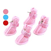 Glitter Mesh Style Velcro Shoes for Dogs (XS-XL, Assorted Colors)