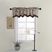 tilfeldig floral skreddersydd Valance