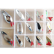 packs de métal de leurres appâts (14 pcs)