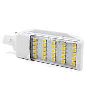 G24 5W 25-5050 SMD 350-400LM 3000-3500K Warm White Light LED Corn Bulb (220V)