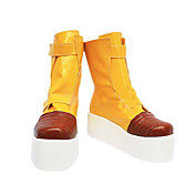 Cosplay Boots Inspired by Dragon Ball Trunks Yellow Platform