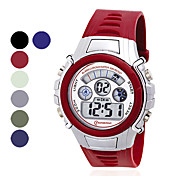 Men's Chronograph And Water Resistant PU Digital Automatic Wrist Watch (Assorted Color)