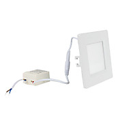 6W 550-650LM 6000-6500K Natural White Light Square LED Ceiling Bulb (85-265V)