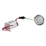 Bombilla 1W 100-120lm 3000-3500K cálido cristal blanco luz de la lámpara de techo del LED (85-265v)