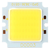 DIY 17x23MIL 10W 950-1050LM 6000K White Light Square COB LED Emitter (15-17V)