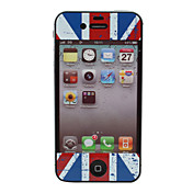 Full Body Union Jack Pattern Screen Protector for iPhone 4 and 4S (Multi-Color)