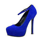 Leather Stiletto Heel Pumps/ Closed Toe Party/ Evening Shoes(More Colors)