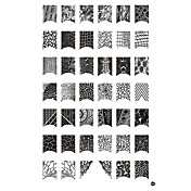 Nail Art 42 Pattern Stamp Stamping Plate Imagen del lazo