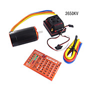 SkyRC 8.1 toro ensemble combo x150 (150a esc 2650 kv moteur + carte de programmation)