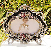 6 "Black Transverse Polyresin Picture Frame