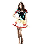 sexy et mignon jaune rouge et noir fantaisie costume de princesse