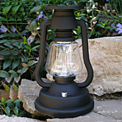 7-LED White Light Hand Crank Solar Camping Lamp