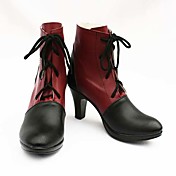 Cosplay Shoes Inspired by Black Butler Grell Sutcliff Red