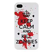 Custodia rigida motivo corona per iPhone 4 e 4S