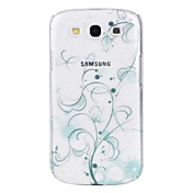 Vines Pattern Transparent Hard Case for Samsung Galaxy S3 I9300