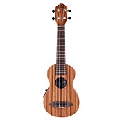 ELLA - (UK-10ZE) Zebrano sopraan akoestisch-elektrische ukelele met tas