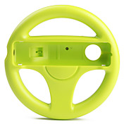 controlador de roda de plástico de corrida para Wii / Wii U (verde)