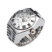 Unico in lega regolabile tondo orologio anello