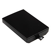 120gb disco duro plástico caso de disco para Xbox 360 Slim (negro)