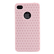 Inoltre modello Custodia segno morbido per iPhone 4 e 4S (assortiti-Colors)