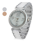 donne in ceramica orologio analogico da polso al quarzo (colori assortiti)