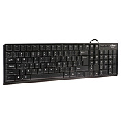 Ergonomic Waterproof QWERTY PS/2 Keyboard
