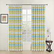(Two Panels) Modern Striking Print Kids Curtains