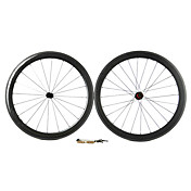 Supernova - 50mm Carbon Fiber Tubular Road Sykkel Felgsett med CPP-serien