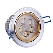 5W LED Silver Ceiling Light with 5 LEDs Driver included (Beam 5°/30°/45°/60°)