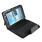 Bluetooth 3.0 QWERTY-Tastatur mit Fall Halter für Samsung Galaxy Tab2 P3100