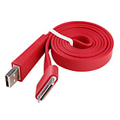 Synchronisatie en oplaadkabel voor iPad en iPhone (verschillende kleuren, 95cm)